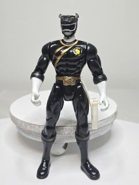 2001 Power Rangers Black Ranger  Action Figure Toy [ Read Details ]